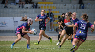Football, handball, badminton and tennis tournaments gather pace. Beach volleyball and rugby 7s get underway today