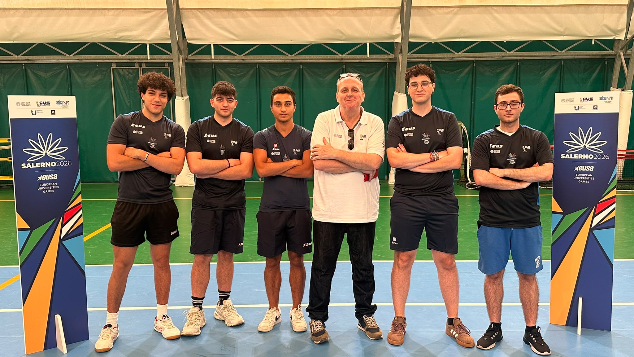 SQUADRA MASCHILE TENNIS TAVOLO CUS SALERNO